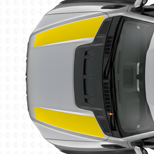 Dubbele motorkapstrepen vinylstickers voor Musclecar truck 2015-2020_5