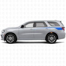 Aflopende Achterzijstrepen Vinyl Decal Kit voor Dodge Durango 2011+_2