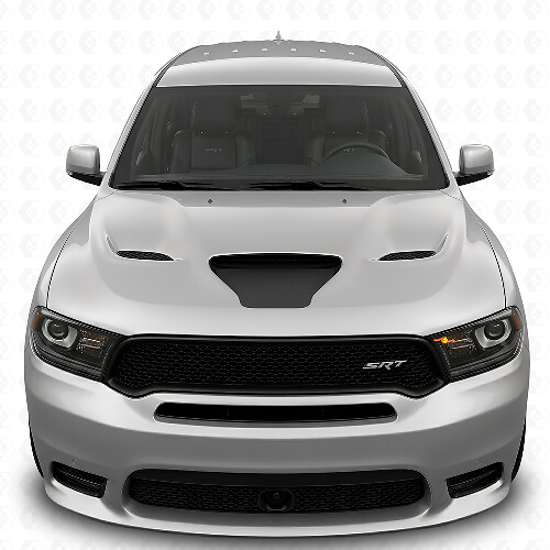 2018 en later Dodge Durango SRT / RT / GT Sport Hood Scoop Blackout stickerstickerset
