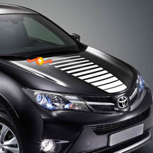 Toyota Rav4 Adventure Series Hood Blackout-stickersticker uit 2013 en later
 3