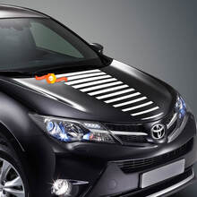 Toyota Rav4 Adventure Series Hood Blackout-stickersticker uit 2013 en later
 4