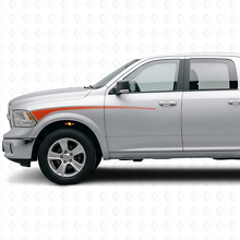 Outline Strepen Voorspatbord & Deur Vinyl Decal Kit voor Dodge Ram 2009+_4