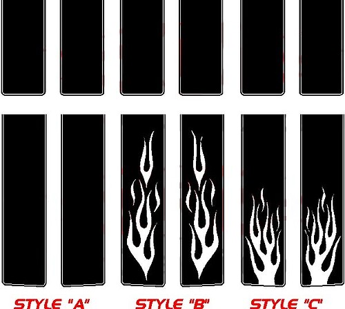 Silverado / Sierra / Tahoe / Suburban / Yukon / Avalanche Retrostijl SS-streepset

