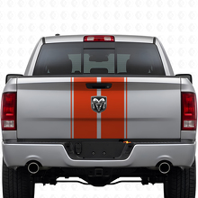 Dubbele Rally Vinyl Decal Kit met Motorkap- en Achterklepstrepen voor Dodge Ram 2009-18_8