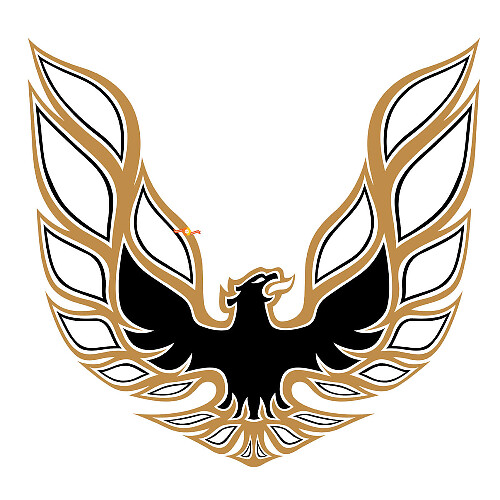 Firebird Motorkap Vinyl Decal Sticker Voor Pontiac