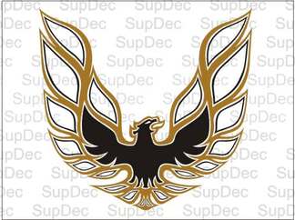 Firebird Trans Am Bird Hood-sticker Sticker 2-kleuren Pontiac