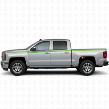 Accent Side Stripes Vinyl Stickerset voor Chevrolet Silverado 2014+_3