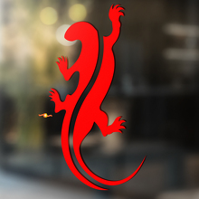 Gecko hagedis vinyl kunst muur raam badkamer sticker sticker #3
_4