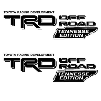 TRD OFF ROAD bed sticker sticker Tennessee Edition Toyota Tacoma Tundra 4X4 Sport