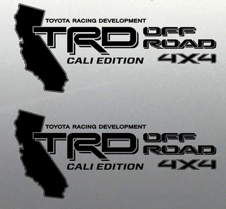 Trd off-road sticker sticker 4x4 California Edition Tundra Tacoma Toyota Sport