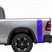 Aangepast vinyl decal kit met C-stijl achterzijstrepen voor Dodge-trucks_2