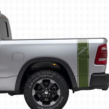 Aangepast vinyl decal kit met C-stijl achterzijstrepen voor Dodge-trucks_3