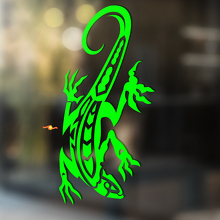 Hagedis in Stijl van Stam Universele Vinylsticker Decal_2