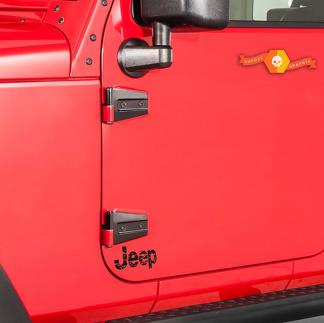 Jeep Wrangler noodlijdende JEEP sticker Meerdere maten