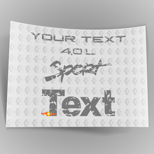 Jeep Wrangler 4.0 TJ spatbordlogo's versleten 1997 -2006 2