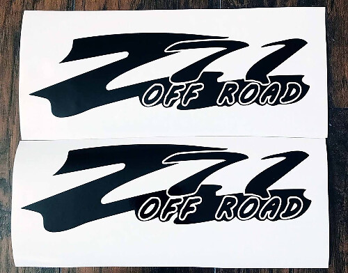 Z71 Off Road Universele Vinyl Decal Sticker voor GMC Sierra
