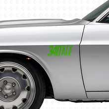 340 Six Pak zij vinyl decalset voor Dodge Viper Charger Ram Challenger_3