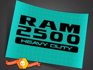 Dodge Ram 1500 2500 3500 Heavy Duty Sticker 1pc 13 Kleuren Nieuw Past Deuren Achterklep Windows Universele Ram