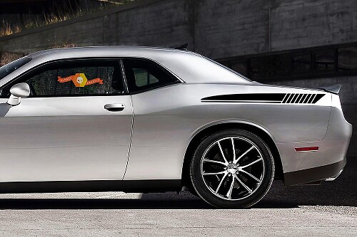 2x sticker ster stickerset geschikt voor Dodge Challenger