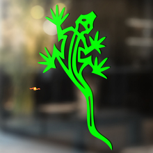 Gecko hagedis vinyl kunst muur raam badkamer sticker sticker #12
_2