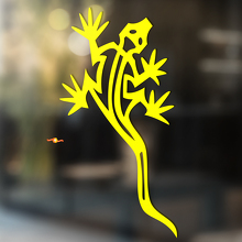 Gecko hagedis vinyl kunst muur raam badkamer sticker sticker #12
_3
