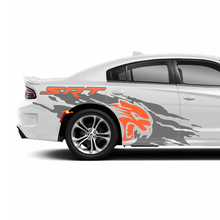 SRT Hellcat zijde achterste kwart paneel Splash -stickers stickers voor Dodge Charger Graphics
 3
