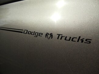 Dodge Ram Trucks Pin Stripe Insert Decals + Kleur naar keuze