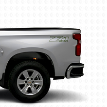 Z71 4x4 Truck Bed Vinyl Decal Set voor Chevrolet Silverado GMC Sierra_3