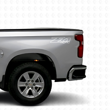 Z71 4x4 Truck Bed Vinyl Decal Set voor Chevrolet Silverado GMC Sierra_5