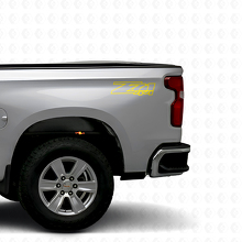 Z71 4x4 Truck Bed Vinyl Decal Set voor Chevrolet Silverado GMC Sierra_6