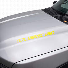 5.7L Vortec 350 Motorkap Vinyl Decal Set voor Chevy 1988-99 C/K Trucks_6