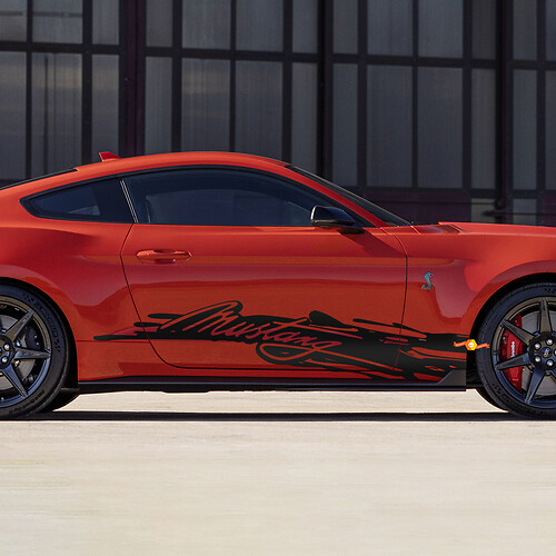 Mustang Side Splash Decals Stickers voor Ford Mustang
