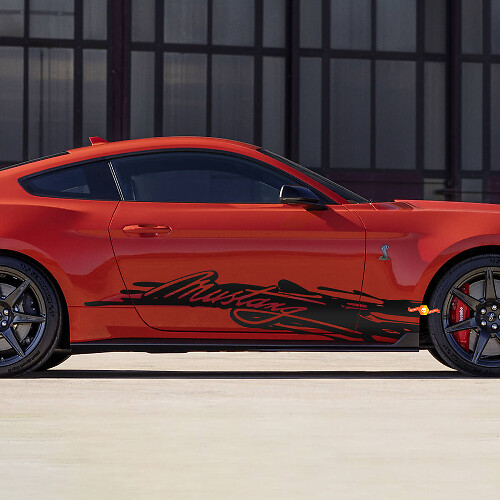 Mustang Side Splash Decals Stickers voor Ford Mustang
