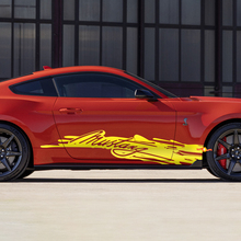 Mustang Side Splash Decals Stickers voor Ford Mustang
 3