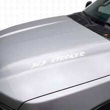 383 Stroker Motorkap Vinyl Decal Set voor Chevy Trucks_5