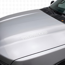 Twin Turbo Vinyl motorkapstickers voor Chevy Truck_5