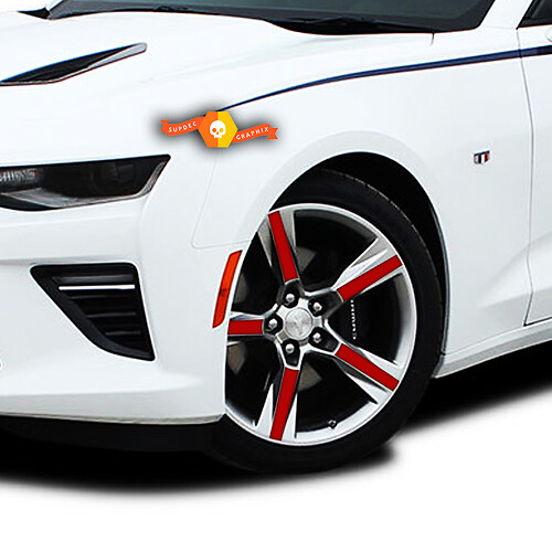 Chevrolet Camaro 2016-2018 wielspaken stickers stickers voor 20