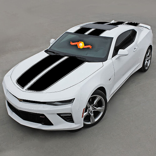 Chevrolet Camaro 2016-2018 Top Rally Sportstrepen met dak
