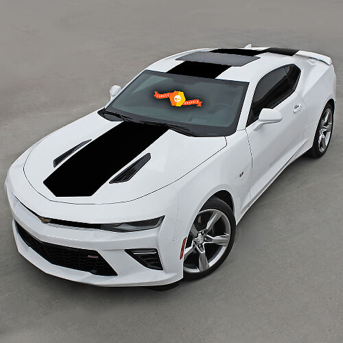 Volledige Top Zijkant Strip Vinyl Decal voor Chevrolet Camaro 2016-2018