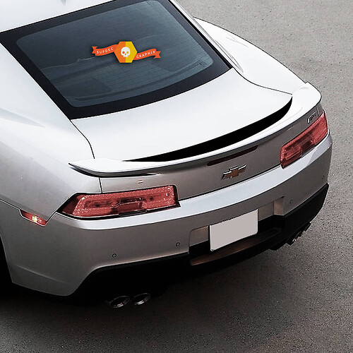 Decoratieve Streep Achterspoiler Vinyl Decal Sticker voor Chevrolet Camaro SS 2016-2018