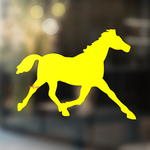 Paard vinyl kunst muur raam badkamer sticker sticker #2
_3