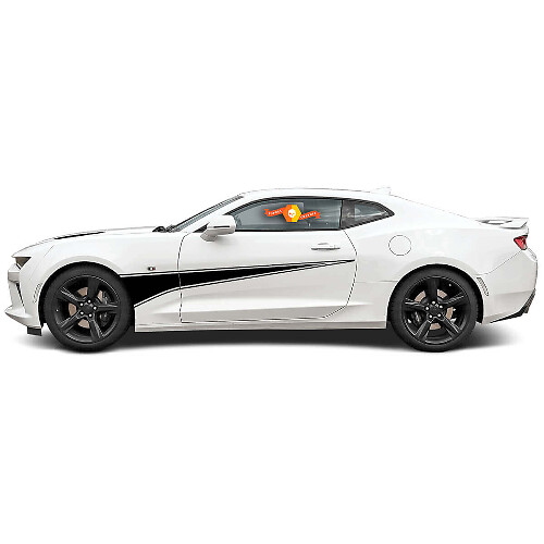 Staart Comet Stijl Strepen Zij Vinyl Decal Sticker voor Chevrolet Camaro 2010-2018