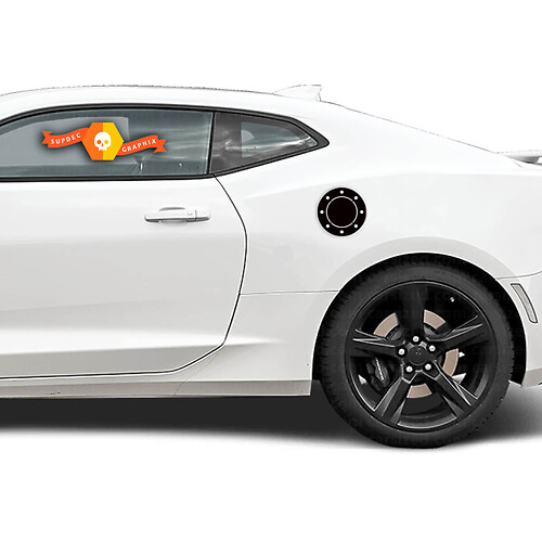 Chevrolet Camaro 2010-2020 benzinetankdeksel deur overlay sticker sticker

