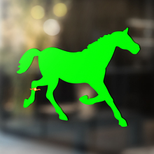 Paard vinyl kunst muur raam badkamer sticker sticker #4
_2
