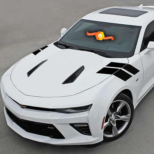 Chevrolet Camaro 2010-2020 spatbord met accentstrepen aan de zijkant
