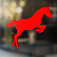 Paard vinyl kunst muur raam badkamer sticker sticker #6
_4