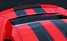SEMA Style Outlined Center Stripe Kit — Vinylsticker (motorkap, dak, kofferdeksel) voor Chevrolet Camaro 2010-2015_2