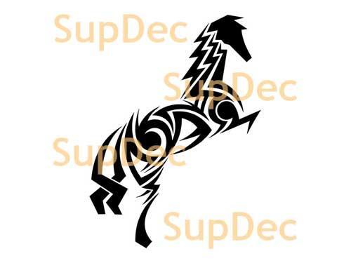 Paarden Vinyl Kunst Muur Raam Badkamer Sticker Decal #10
