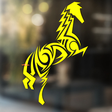 Paarden Vinyl Kunst Muur Raam Badkamer Sticker Decal #10
_3