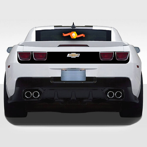 Wrap met hoogtepunten achteraan voor Chevy Camaro 2010-2013
